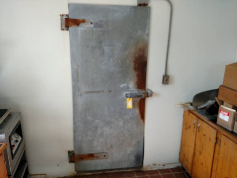 lot 26 image: Walk In Cooler Door, 33 12 x 76...