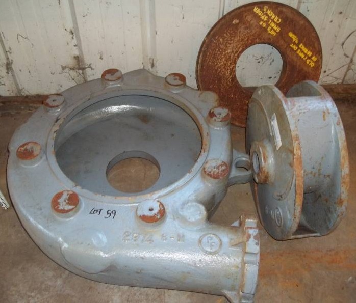 lot 59 image: Morris Pump Housing and Impeller