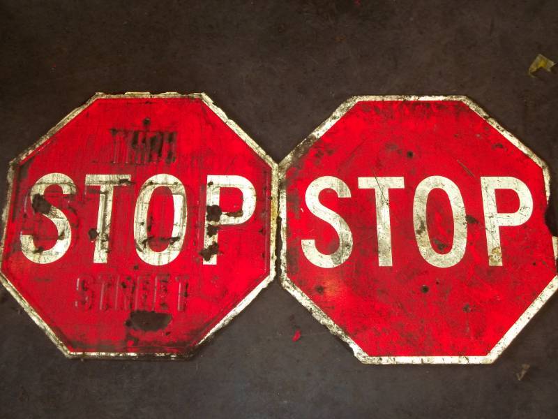 lot 92 image: Stop Signs