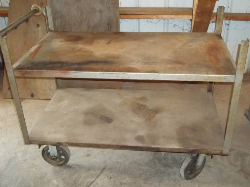 lot 93 image: Metal Cart