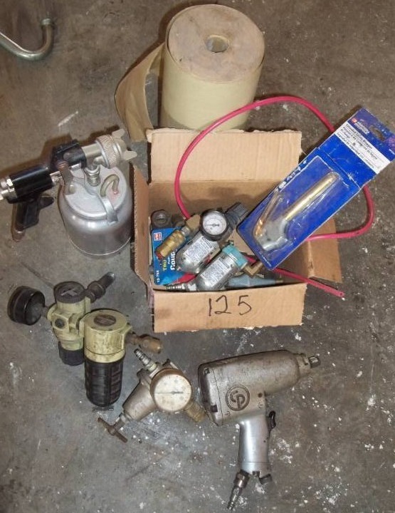 lot 125 image: Air Tools and More