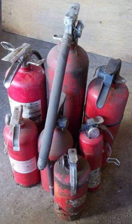 lot 147 image: Fire Extinguishers