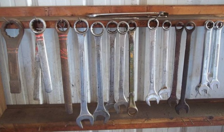 lot 150 image: Large Wrenches