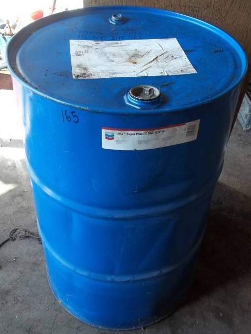 lot 165 image: 55 Gallon Drum