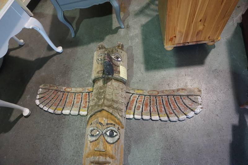 Native American Replica Totem Pole