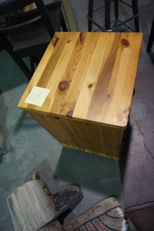 Natural Pine Finish Night Stand