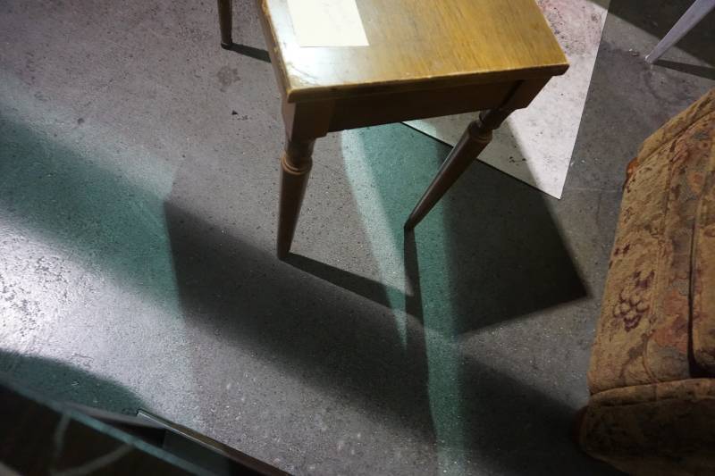Wood Utility Table