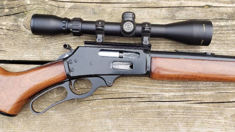 lot 22 image: Marlin 336cs 30-30 Rifle w Simmons Scope