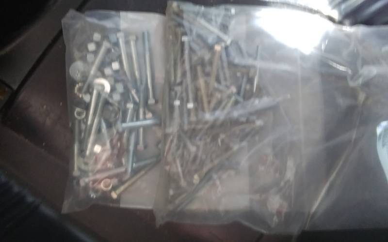 lot 46 image: Bag Of Assorted Bolts 516 7 38