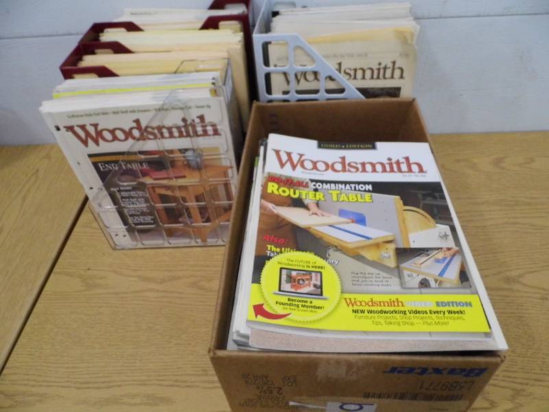 Lot of Woodsmith Magazines