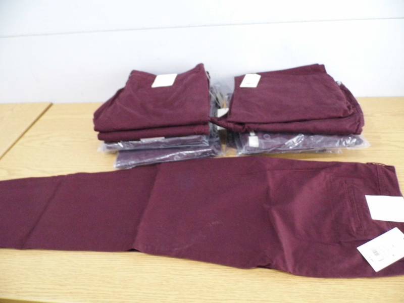 12 Pair Cottage Red Pants