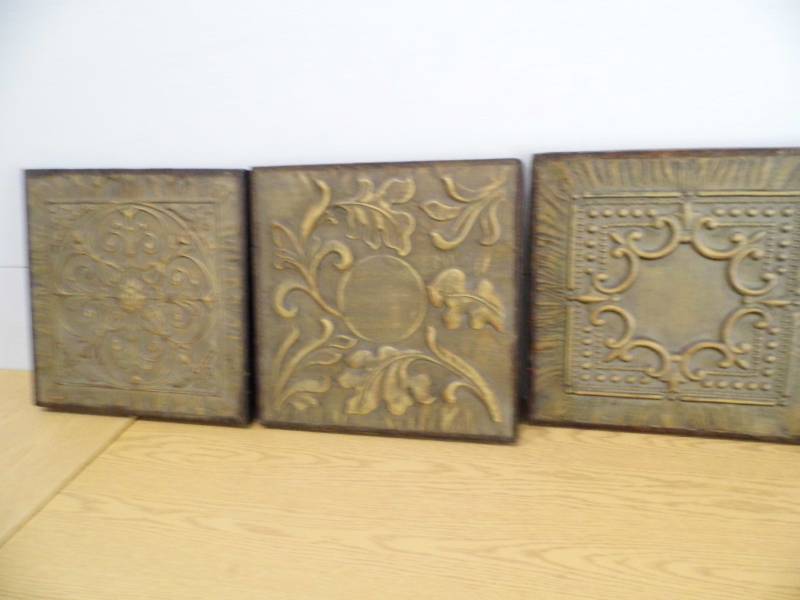 3 Pieces of Metal Art