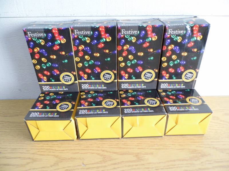 Lot of 8 LED Light Sets