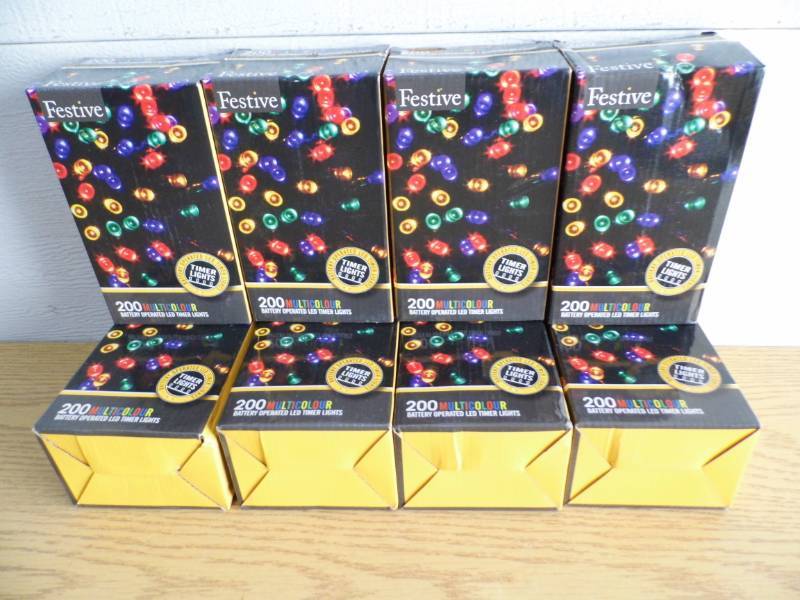 Lot of 8 LED Light Sets