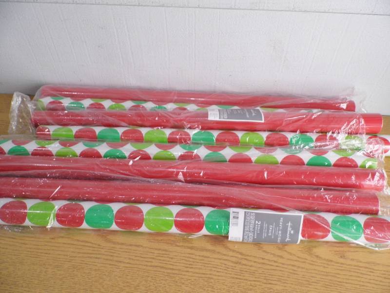 Lot of 8 Rolls Hallmark Wrapping Paper