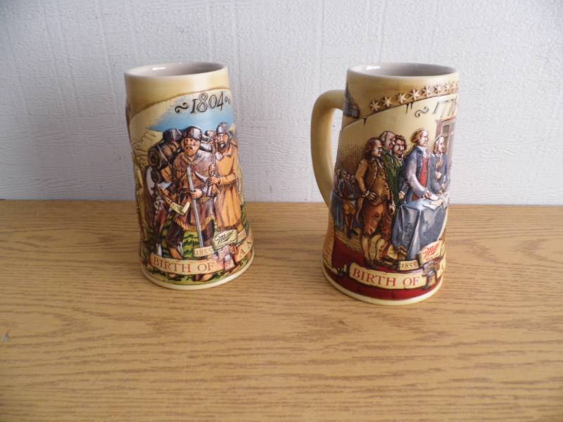 Miller Beer Steins