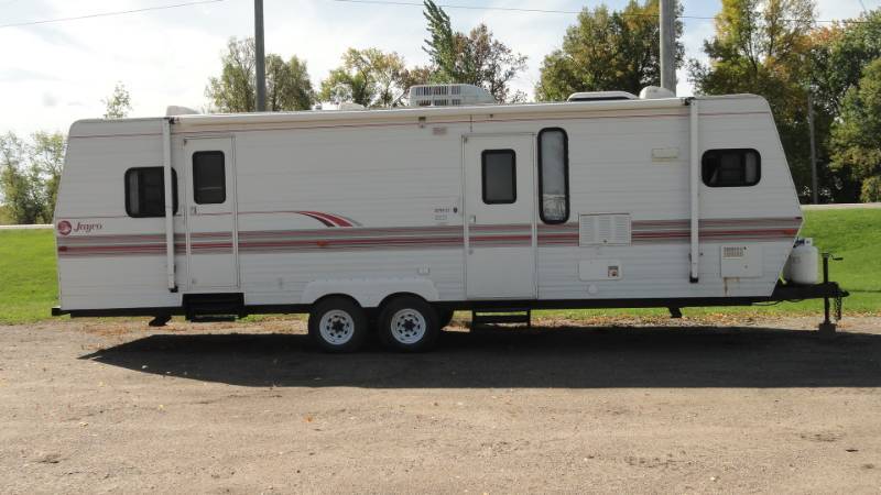 lot 1 image: 1995 312FK SS Eagle Jayco Travel Trailer