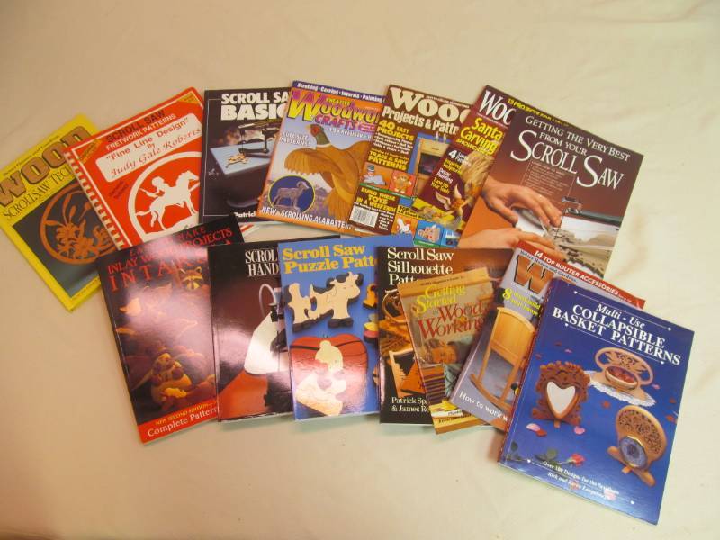lot 50 image: wood work magzinesand books