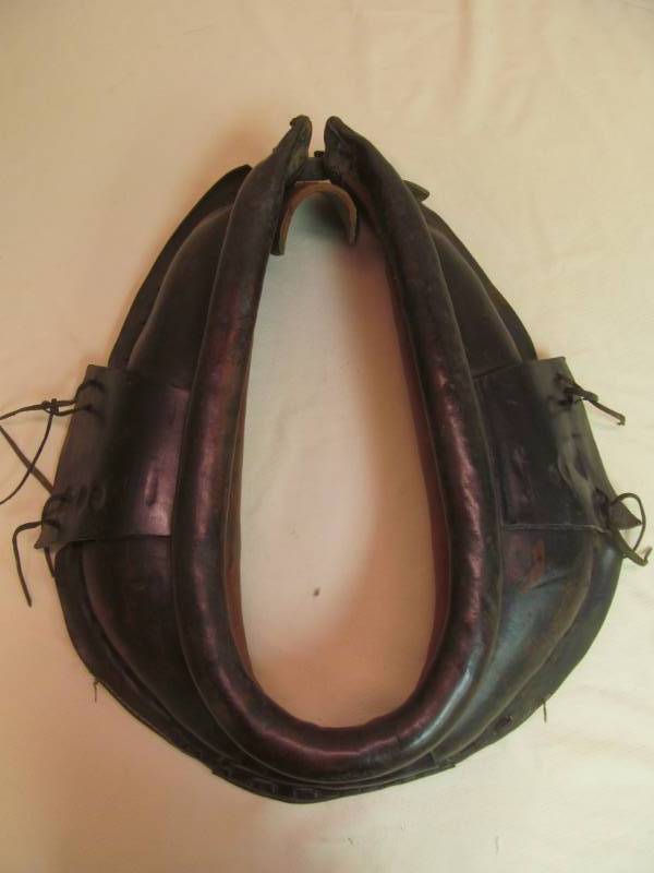 lot 57 image: vintage horse collar