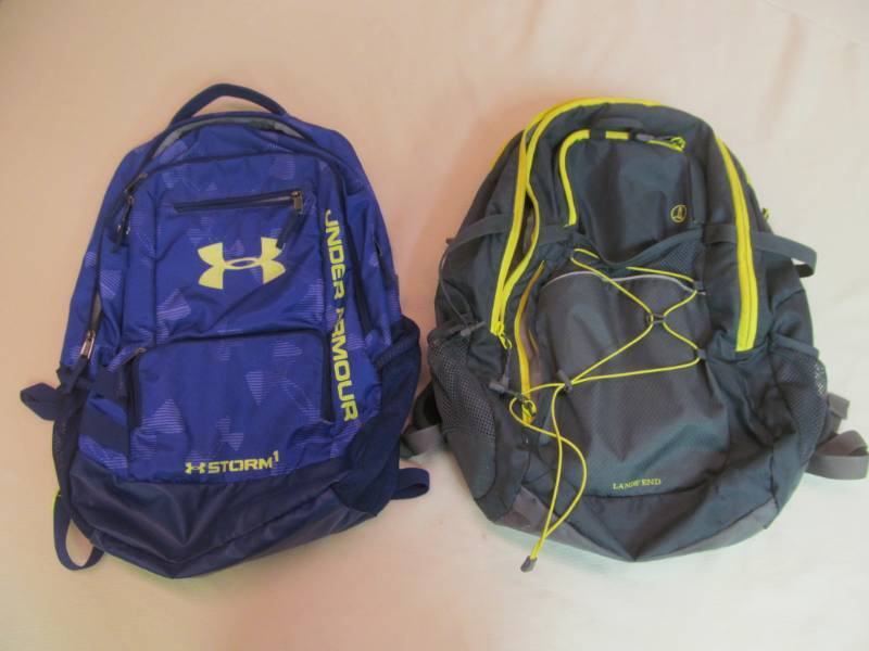 lot 69 image: backpacks