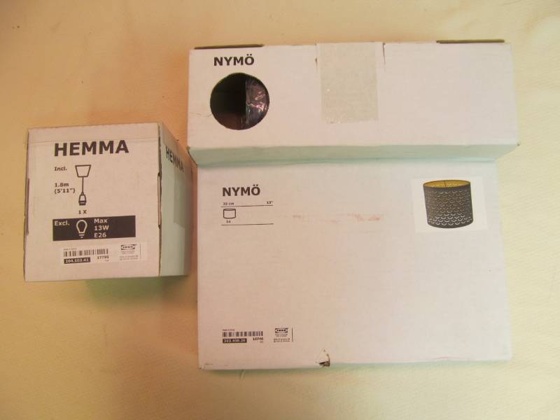 lot 72 image: Ikea lamp kit