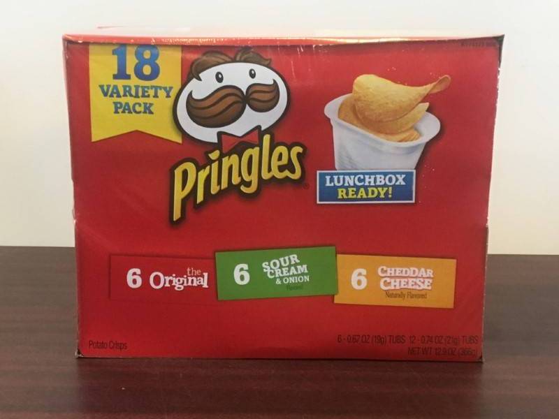 lot 18 image: Pringles