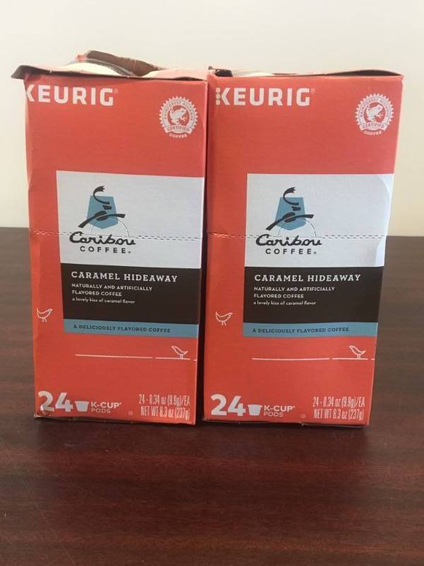 lot 20 image: Caribou Caramel K-Cups