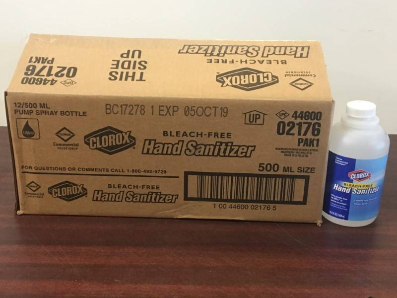 lot 65 image: Clorox Hand Sanitizer