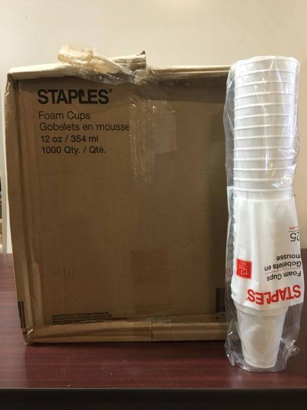lot 42 image: Foam Cups