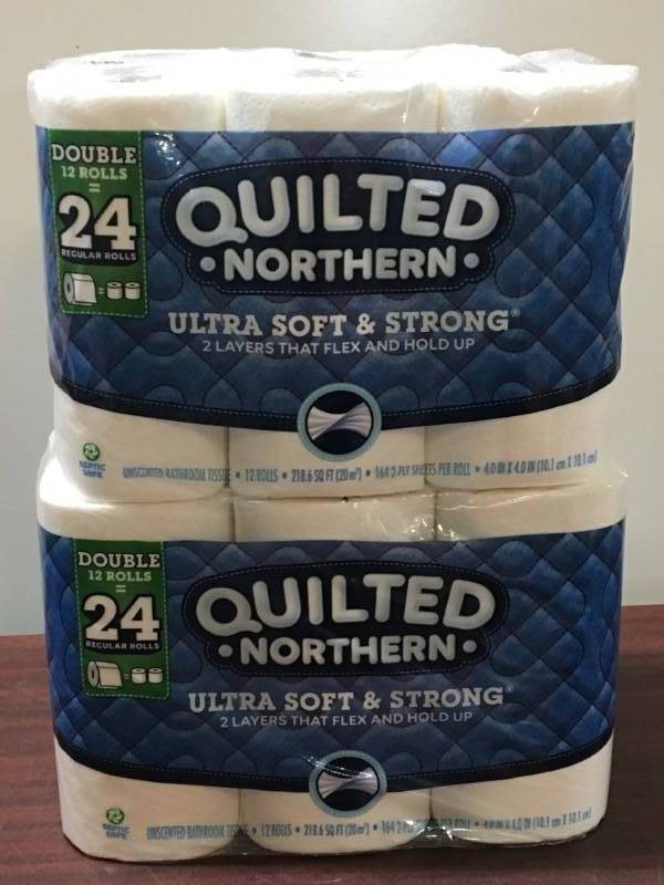 lot 107 image: Quilted Northern Toilet Paper