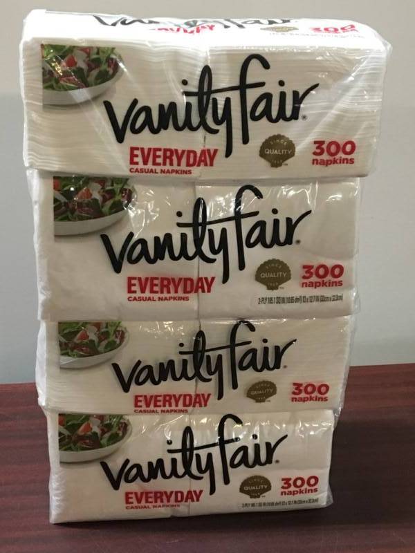 lot 105 image: Vanity Fair Napkins