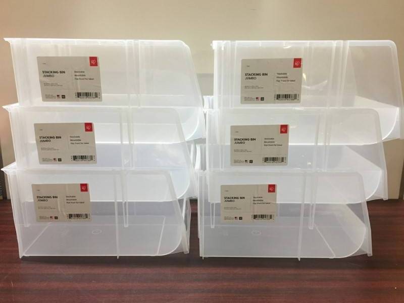 lot 113 image: Jumbo Stacking Bins
