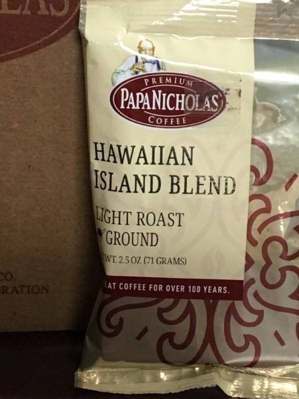 lot 47 image: Hawaiian Blend Coffee Packets