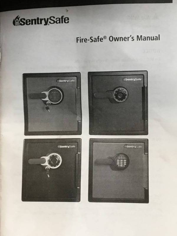 lot 2 image: Sentry Fire and Water Safe