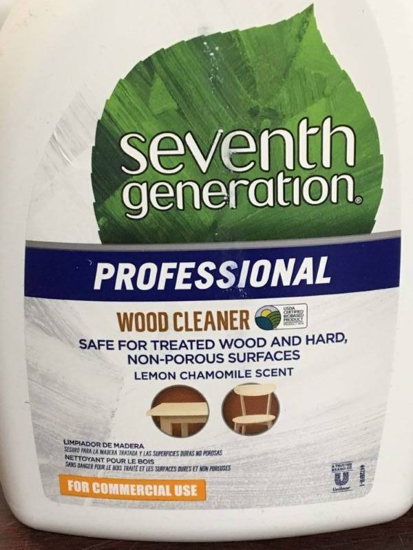 lot 147 image: Seventh Generation Wood Cleaner