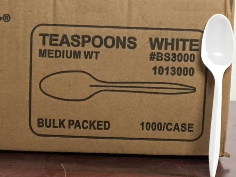 lot 50 image: Plastic Spoons