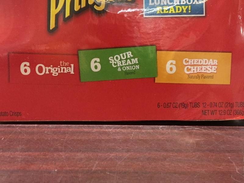 lot 22 image: Pringles and Ziploc Bags