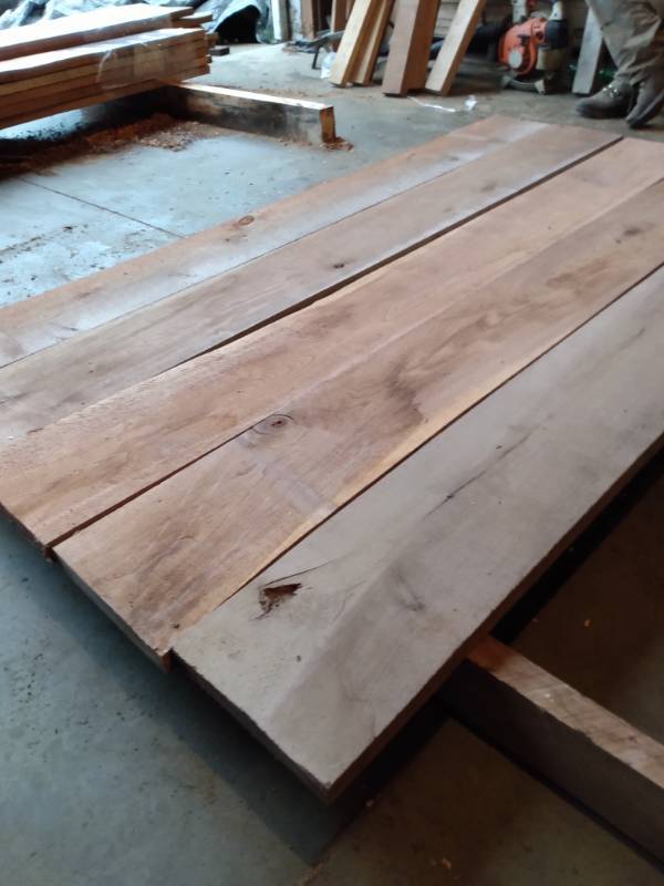 Lot of (5) Walnut Boards