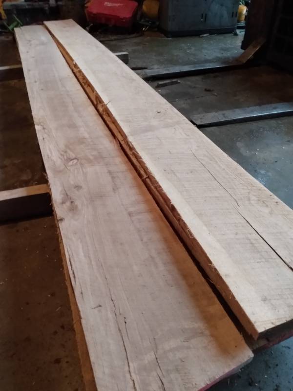 Lot of (5) Hickory Boards