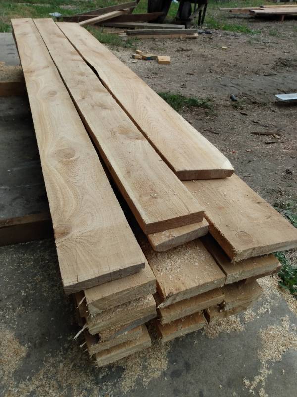 Lot of (24) White Cedar Boards