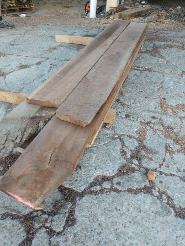 Lot of (8) Walnut Boards
