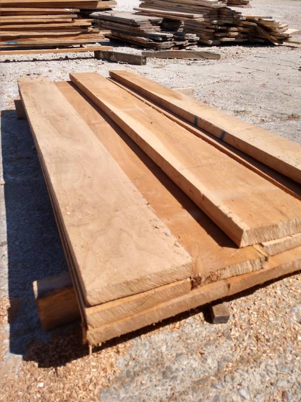 Lot of 10 Cherry Boards Iowa Surplus Wood Sale K-BID