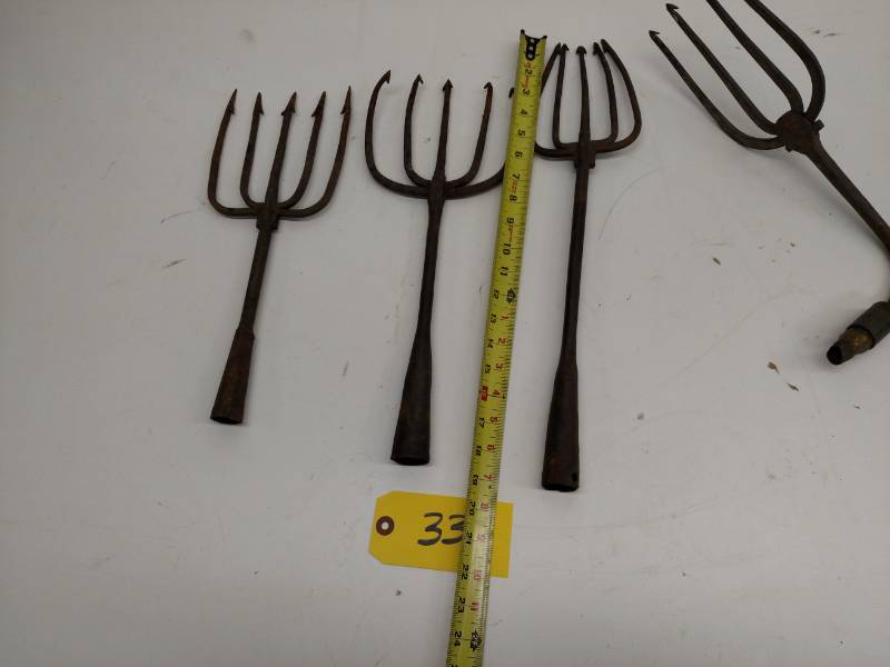 (4) Fishing Spear Heads...
