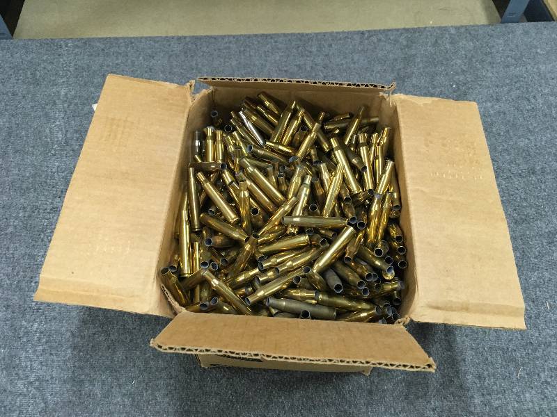 lot 143 image: Box Of 270. Winchester Brass