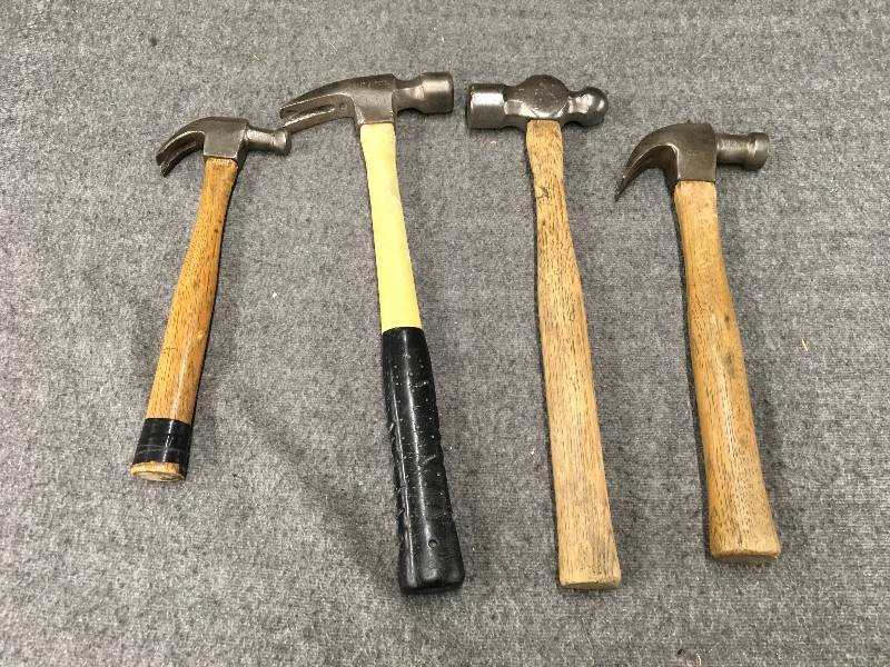 lot 157 image: Four Hammers