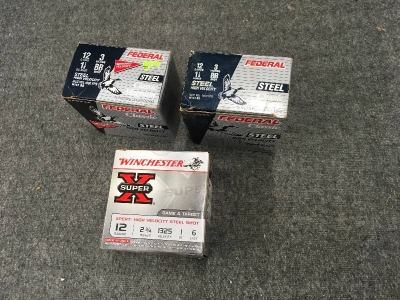 lot 174 image: Three Boxes Of 12 Gauge Shotgun Shells