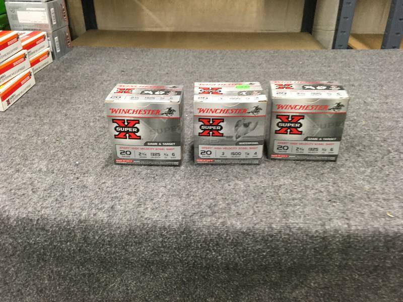lot 176 image: Three Boxes Of 20 Gauge Shotgun Shells