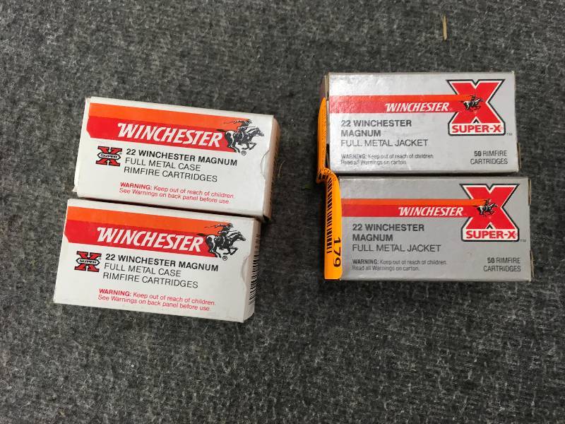 lot 179 image: 200 Rounds Of .22 Winchester Bullets