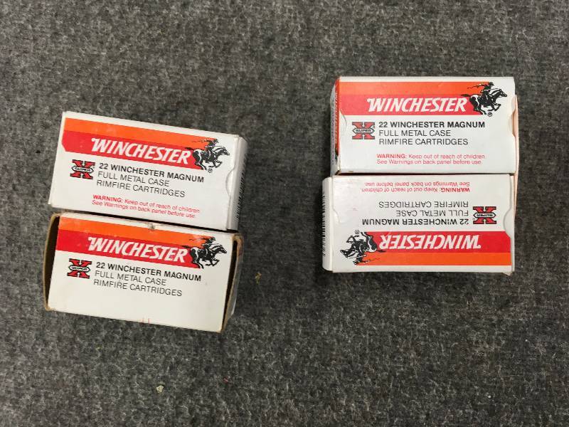 lot 184 image: 200 Rounds Of .22 Winchester Bullets