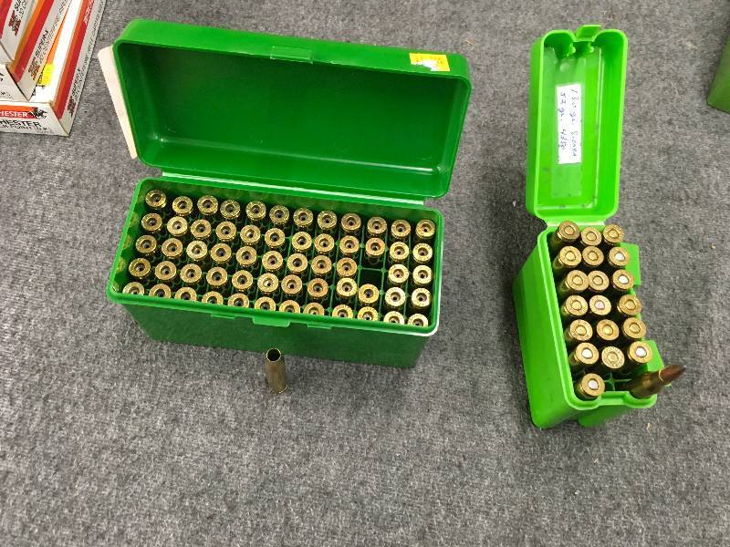 lot 190 image: 60 Rounds Of .270 Brass & 20 Rounds Of .270 Bullets